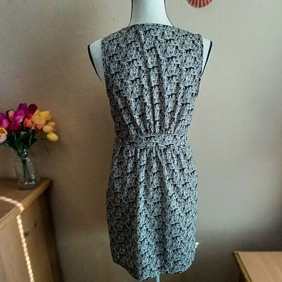 Forever 21 boat print dress Size M - Picture 4 of 8
